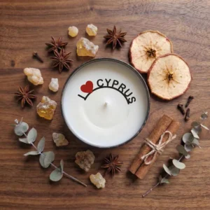 Candle - I ❤️ CYPRUS